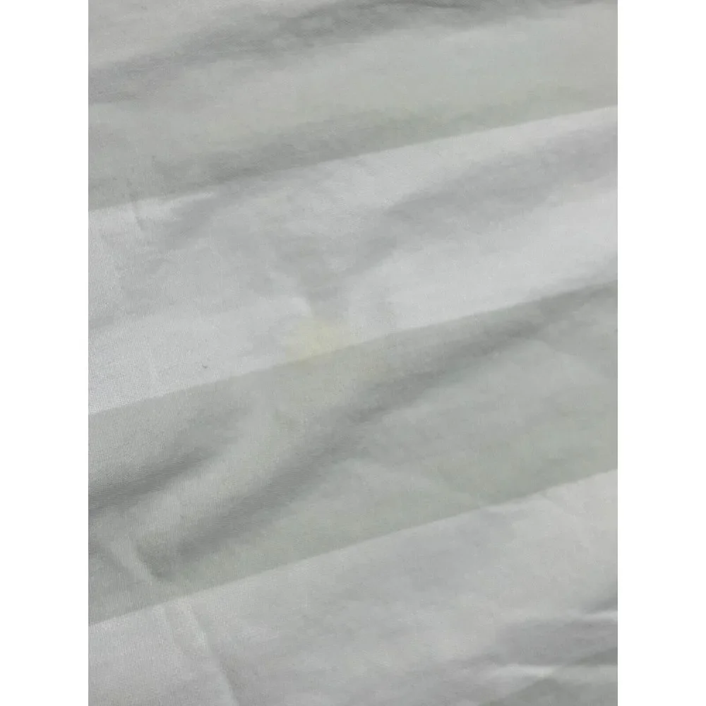 Vintage Shabby Chic Rachel Ashwell Couture Euro Sham Stripe Cotton Green 26x26